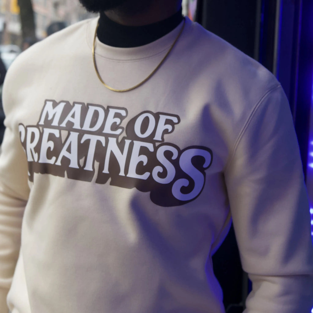 MADE OF GREATNESS | CREW NECK SWEATSHIRT GreatnessClothings